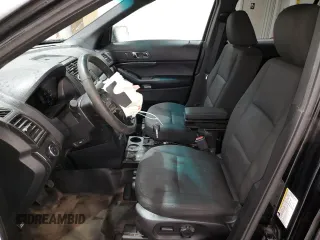 2016 Ford Utility Police Interceptor with VIN 1FM5K8AR0GGA20404, listed as a Copart auction lot 75205934 with 180,626 mi miles and Salvage Title. Bid and sale history available at carsss.com. Image 7.