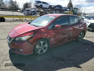 2022 Nissan LEAF SV Plus z VIN 1N4BZ1CV0NC561760, wystawiony jako Copart lot #47443445 z przebiegiem 27 410 mil mil oraz Szkoda całkowita • Salvage title. Historia ofert i sprzedaży dostępna na DreamBid. Obrazek 1.