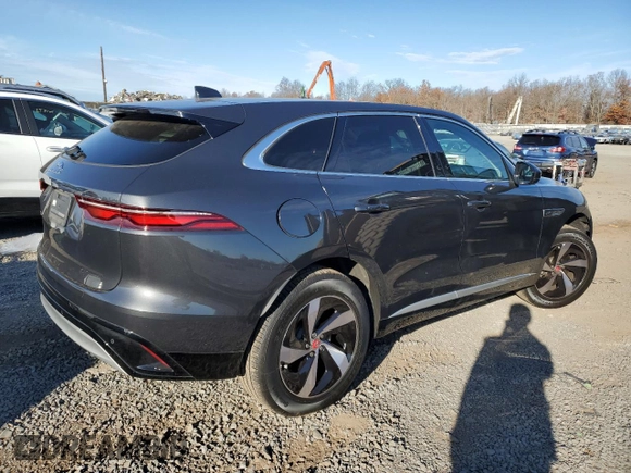 2023 Jaguar F-Pace S z VIN SADCJ2EX9PA712351, wystawiony jako Copart lot #81083514 z przebiegiem 11 895 mil mil oraz Szkoda całkowita • Salvage title. Historia ofert i sprzedaży dostępna na DreamBid. Obrazek 3.