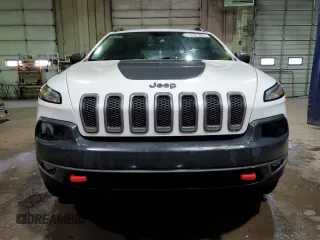 2015 Jeep Cherokee Trailhawk with VIN 1C4PJMBS7FW609741, listed as a Copart auction lot 55991595 with 125,711 mi miles and Clean title. Bid and sale history available at DreamBid. Image 5.