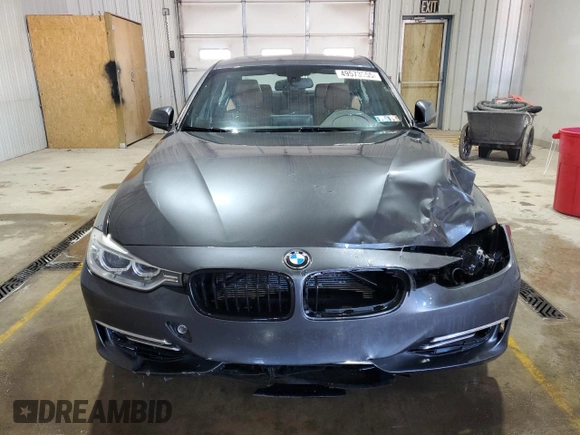 2013 BMW 3 Series 335i xDrive with VIN WBA3B9C51DJ465760, listed as a Copart auction lot 49573555 with 88,234 mi miles and Salvage Title. Bid and sale history available at carsss.com. Image 5.