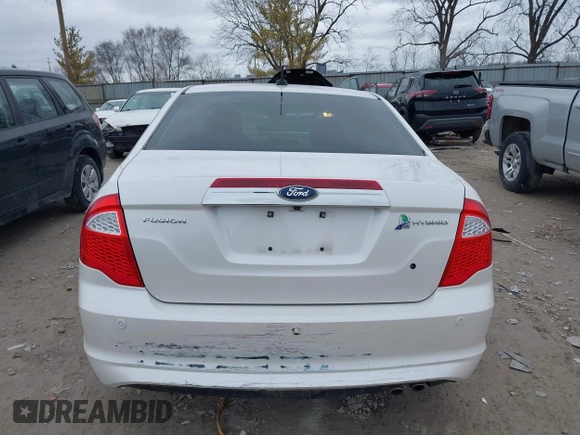 2011 Ford Fusion Hybrid with VIN 3FADP0L31BR316647, listed as a IAAI auction lot 41730126 with 162,354 mi miles. Bid and sale history available at carsss.com. Image 16.