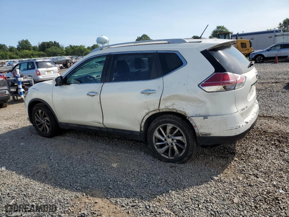 2015 Nissan Rogue SL with VIN 5N1AT2MV2FC796671, listed as a Copart auction lot 62848424 with 71,529 mi miles and Salvage Title. Bid and sale history available at carsss.com. Image 2.