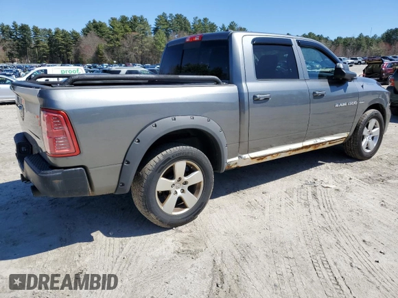 2012 Ram 1500 Sport with VIN 1C6RD7MT6CS222745, listed as a Copart auction lot 52601575 with 140,236 mi miles and Clean Title. Bid and sale history available at carsss.com. Image 3.