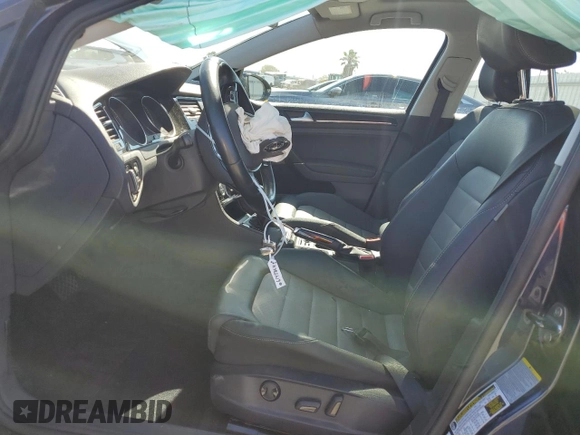 2015 Volkswagen Golf TSI SEL with VIN 3VW217AU6FM007389, listed as a Copart auction lot 61438645 with 64,832 mi miles and Salvage title. Bid and sale history available at DreamBid. Image 7.
