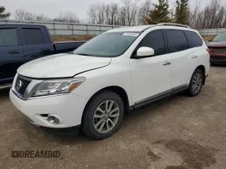 2014 Nissan Pathfinder SL z VIN 5N1AR2MMXEC671275, wystawiony jako Copart lot #51364405 z przebiegiem 160 087 mil mil oraz Czysty tytuł • Clean title. Historia ofert i sprzedaży dostępna na DreamBid. Obrazek 1.