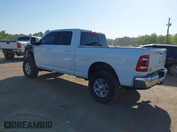 2024 Ram 2500 Laramie with VIN 3C6UR5FL6RG181448, listed as a IAAI auction lot 42039171 with 13,308 mi miles and . Bid and sale history available at DreamBid. Image 3.