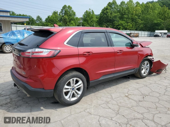 2020 Ford Edge SEL with VIN 2FMPK4J96LBA81047, listed as a Copart auction lot 60269905 with 89,048 mi miles and Salvage title. Bid and sale history available at DreamBid. Image 3.