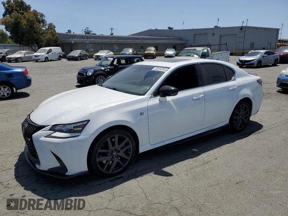 2016 Lexus GS 350 with VIN JTHBZ1BL4GA007242, listed as a Copart auction lot 58999395 with 94,390 mi miles and Salvage title. Bid and sale history available at DreamBid. Image 1.