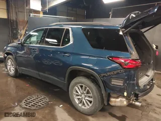 2022 Chevrolet Traverse LT Cloth with VIN 1GNEVGKW1NJ145476, listed as a IAAI auction lot 41744147 with 39,402 mi miles. Bid and sale history available at carsss.com. Image 3.