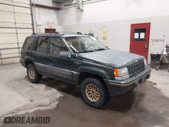1994 Jeep Grand Cherokee Limited с VIN 1J4GZ78Y8RC198596, выставлен на аукционе IAAI как лот 41943421 с пробегом 329 828 миль миль и . История ставок и продаж доступна на DreamBid. Изображение 1.
