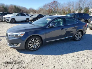 2014 Kia Cadenza Premium with VIN KNALN4D70E5123351, listed as a Copart auction lot 79914424 with 53,955 mi miles and Clean Title. Bid and sale history available at carsss.com. Image 1.