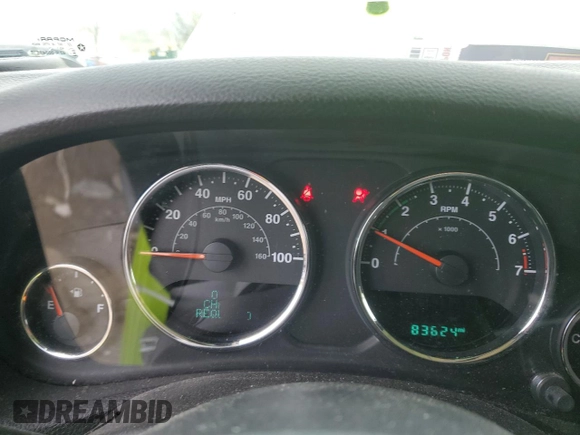 2017 Jeep Wrangler Unlimited Sahara z VIN 1C4BJWEGXHL511918, wystawiony jako Copart lot #52927595 z przebiegiem 83 624 mil mil oraz Szkoda całkowita • Salvage title. Historia ofert i sprzedaży dostępna na DreamBid. Obrazek 9.