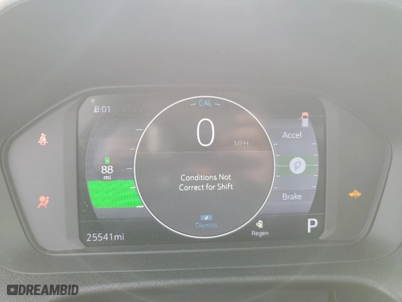 2023 Chevrolet Bolt EV 2LT with VIN 1G1FX6S06P4144749, listed as a Copart auction lot 71944924 with 25,541 mi miles and Non Repairable. Bid and sale history available at carsss.com. Image 9.