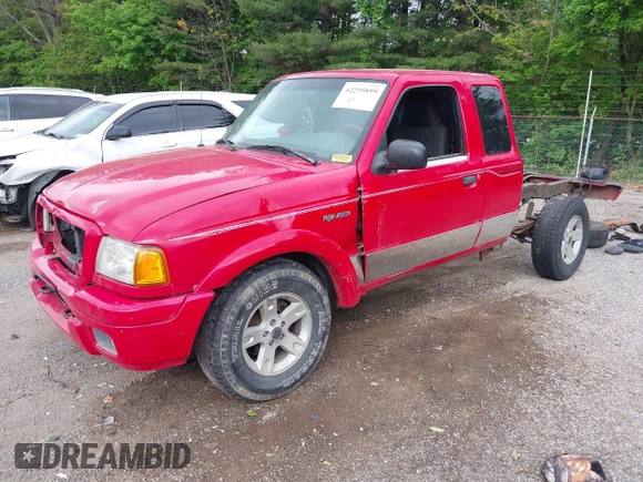 2005 Ford Ranger XLT z VIN 1FTZR45E85PA44707, wystawiony jako IAAI lot #42295899 z przebiegiem 187 735 mil mil oraz . Historia ofert i sprzedaży dostępna na DreamBid. Obrazek 2.