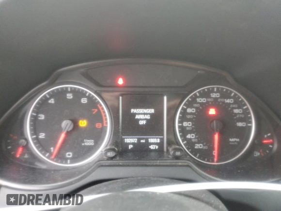2010 Audi Q5 Prestige z VIN WA1WKAFP8AA098800, wystawiony jako Copart lot #72386404 z przebiegiem 192 972 mil mil oraz Szkoda całkowita • Salvage title. Historia ofert i sprzedaży dostępna na DreamBid. Obrazek 9.