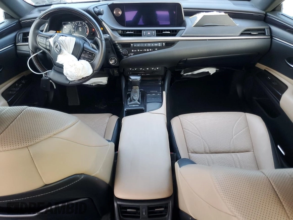 2019 Lexus ES 350 with VIN 58ABZ1B11KU001538, listed as a Copart auction lot 55641085 with 70,411 mi miles and Salvage Title. Bid and sale history available at DreamBid. Image 8.