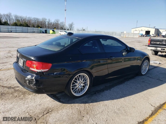 2009 BMW 3 Series 328i with VIN WBAWB33589PU89858, listed as a Copart auction lot 51604455 with 172,383 mi miles and Salvage Title. Bid and sale history available at carsss.com. Image 3.