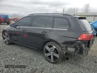 2015 Volkswagen Golf SportWagen TDI S with VIN 3VWCA7AU7FM503788, listed as a Copart auction lot 46265475 with 156,001 mi miles and Salvage Title. Bid and sale history available at carsss.com. Image 2.
