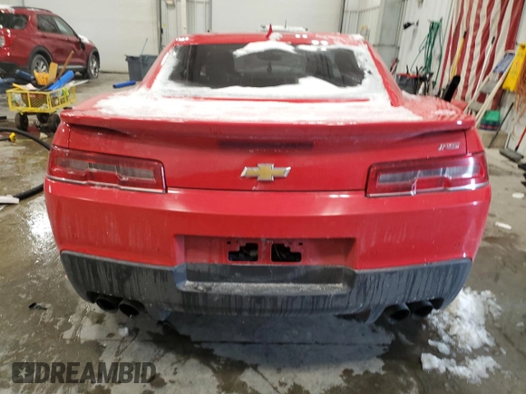 2014 Chevrolet Camaro LT z VIN 2G1FC1E31E9246345, wystawiony jako Copart lot #45882735 z przebiegiem Nie podano mil oraz Nie do naprawy • Non repairable. Historia ofert i sprzedaży dostępna na DreamBid. Obrazek 6.