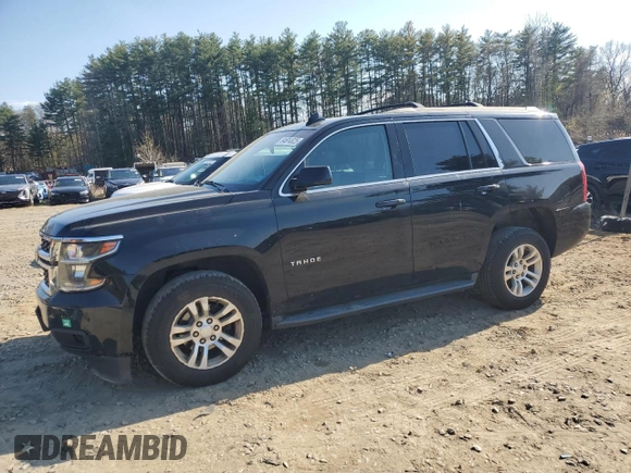 2016 Chevrolet Tahoe LT with VIN 1GNSKBKC9GR282285, listed as a Copart auction lot 54614825 with 252,760 mi miles and Clean Title. Bid and sale history available at DreamBid. Image 1.