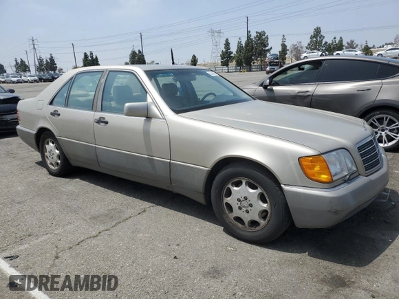 1994 Mercedes-Benz S 320 with VIN WDBGA32EXRA162522, listed as a Copart auction lot 55530585 with 83,025 mi miles and Clean Title. Bid and sale history available at DreamBid. Image 4.