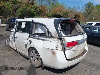 2014 Honda Odyssey EX with VIN 5FNRL5H40EB044303, listed as a IAAI auction lot 41914938 with Not Provided miles and . Bid and sale history available at carsss.com. Image 3.