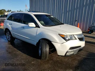 2011 Acura MDX Tech Pkg with VIN 2HNYD2H60BH517304, listed as a Copart auction lot 45203925 with 202,203 mi miles and Salvage Title. Bid and sale history available at carsss.com. Image 4.