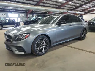 2020 Mercedes-Benz E 53 AMG with VIN WDDZF6BB8LA717161, listed as a Copart auction lot 59775195 with 44,033 mi miles and Salvage title. Bid and sale history available at DreamBid. Image 1.