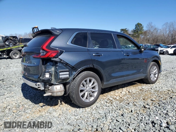 2024 Honda CR-V EX-L with VIN 2HKRS4H71RH459757, listed as a Copart auction lot 46413675 with 15,027 mi miles and Salvage Title. Bid and sale history available at carsss.com. Image 3.