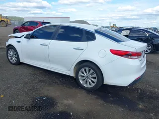 2017 Kia Optima LX with VIN 5XXGT4L39HG122708, listed as a IAAI auction lot 42024524 with 94,768 mi miles and . Bid and sale history available at carsss.com. Image 3.