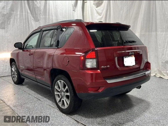 2016 Jeep Compass High Altitude with VIN 1C4NJDEB4GD663613, listed as a Copart auction lot 62422125 with 53,483 mi miles and Clean title. Bid and sale history available at DreamBid. Image 3.