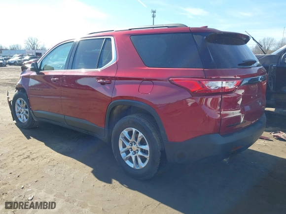 2019 Chevrolet Traverse LT Cloth with VIN 1GNEVGKW3KJ133793, listed as a IAAI auction lot 41668373 with 187,258 mi miles. Bid and sale history available at carsss.com. Image 3.
