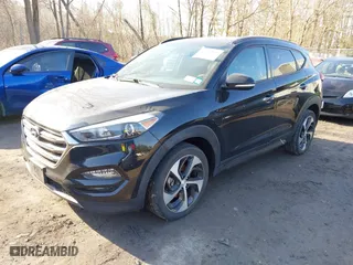 2016 Hyundai Tucson Limited with VIN KM8J3CA23GU165293, listed as a IAAI auction lot 41756821 with 59,998 mi miles. Bid and sale history available at carsss.com. Image 2.