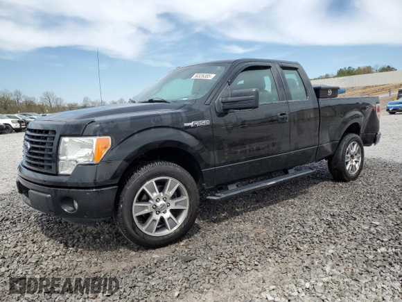 2014 Ford F-150 XL with VIN 1FTFX1CF3EKF50882, listed as a Copart auction lot 50326385 with 168,780 mi miles and Salvage Title. Bid and sale history available at carsss.com. Image 1.