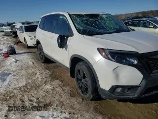 2021 Honda Passport Sport with VIN 5FNYF8H20MB010766, listed as a Copart auction lot 88432445 with 62,132 mi miles and Salvage title. Bid and sale history available at DreamBid. Image 11.