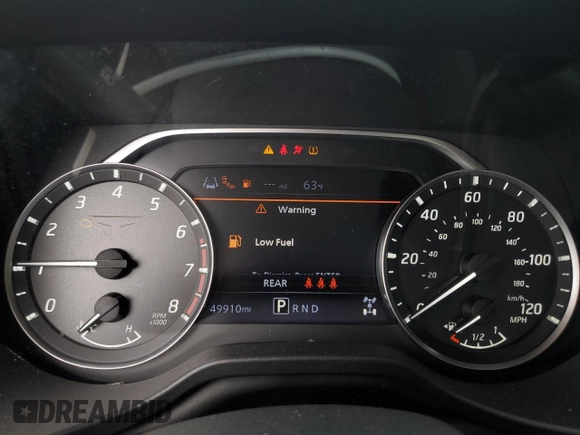 2022 Nissan Titan S with VIN 1N6AA1EC9NN106299, listed as a Copart auction lot 58061355 with 49,910 mi miles and Salvage title. Bid and sale history available at DreamBid. Image 9.