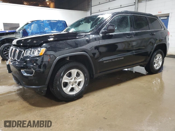 2017 Jeep Grand Cherokee Laredo with VIN 1C4RJFAG6HC661903, listed as a Copart auction lot 52732195 with 59,607 mi miles and Salvage Title. Bid and sale history available at carsss.com. Image 1.