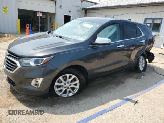 2018 Chevrolet Equinox LT with VIN 2GNAXJEV9J6254851, listed as a Copart auction lot 60473515 with 122,524 mi miles and Salvage title. Bid and sale history available at DreamBid. Image 1.