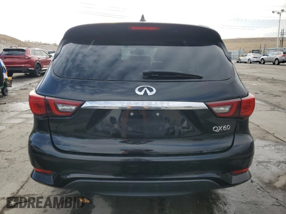 2019 Infiniti QX60 Luxe with VIN 5N1DL0MN0KC515513, listed as a Copart auction lot 89298715 with 91,068 mi miles and Salvage Title. Bid and sale history available at DreamBid. Image 6.