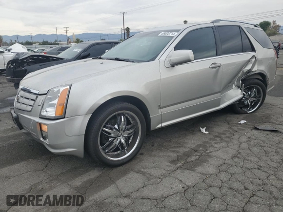 2007 Cadillac SRX with VIN 1GYEE63A270153014, listed as a Copart auction lot 86528714 with 79,280 mi miles and Salvage Title. Bid and sale history available at carsss.com. Image 1.