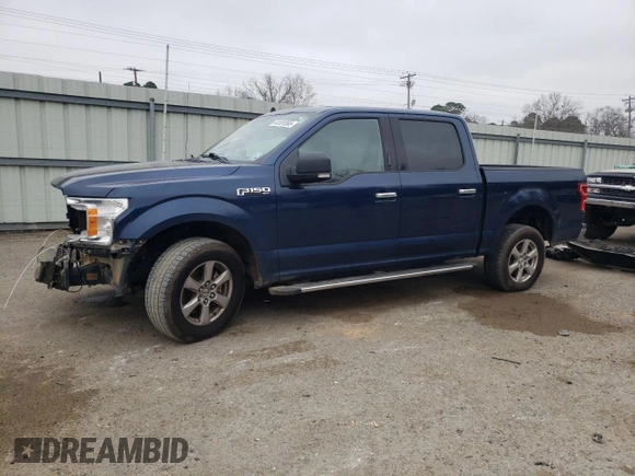 2020 Ford F-150 XL with VIN 1FTEW1C41LKD17108, listed as a Copart auction lot 44181565 with 169,026 mi miles and Salvage Title. Bid and sale history available at carsss.com. Image 1.