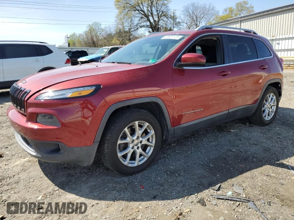 2014 Jeep Cherokee Latitude with VIN 1C4PJLCS2EW186719, listed as a Copart auction lot 50609725 with 140,449 mi miles and Salvage Title. Bid and sale history available at carsss.com. Image 1.