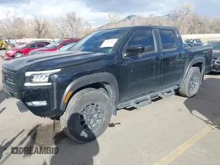 2023 Nissan Frontier SV with VIN 1N6ED1EK0PN658048, listed as a IAAI auction lot 41383407 with 13,744 mi miles and . Bid and sale history available at DreamBid. Image 18.