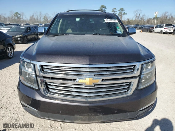 2015 Chevrolet Suburban LTZ with VIN 1GNSKKKC3FR551752, listed as a Copart auction lot 47878375 with 140,330 mi miles and Salvage Title. Bid and sale history available at carsss.com. Image 5.