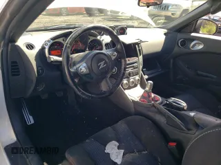 2014 Nissan 370Z Nismo with VIN JN1AZ4EH2EM630833, listed as a Copart auction lot 81773274 with 38,051 mi miles and Salvage Title. Bid and sale history available at DreamBid. Image 8.