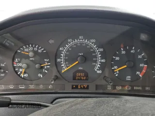 1998 Mercedes-Benz SL-Class with VIN WDBFA67F9WF159317, listed as a Copart auction lot 74148733 with 47,681 mi miles and Non Repairable. Bid and sale history available at carsss.com. Image 9.
