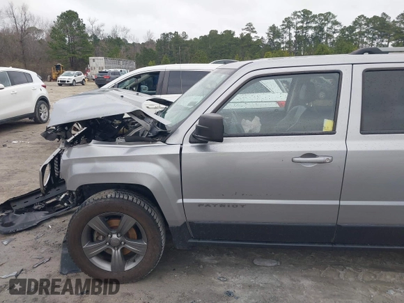 2017 Jeep Patriot Sport with VIN 1C4NJPBAXHD200955, listed as a IAAI auction lot 41597096 with 166,857 mi miles. Bid and sale history available at carsss.com. Image 14.