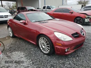 2005 Mercedes-Benz SLK-Class 5.5L AMG with VIN WDBWK73F75F049308, listed as a Copart auction lot 88802595 with 0 mi miles and Non Repairable. Bid and sale history available at carsss.com. Image 4.
