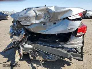 2015 Hyundai Elantra Limited with VIN KMHDH4AE7FU448597, listed as a Copart auction lot 51465445 with 134,500 mi miles and Salvage Title. Bid and sale history available at carsss.com. Image 6.